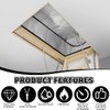 Moisture Resistant Loft Stair Insulation Keeps Your Home Cool in