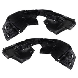 TRQ TRQ Front Inner Fender Liner Set Compatible with 2018-2020 Honda Civic HO1248185 HO1249185