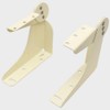 Jammy Boat Folding Seat Hinges J-1551-CT | Coffee Tan (Set