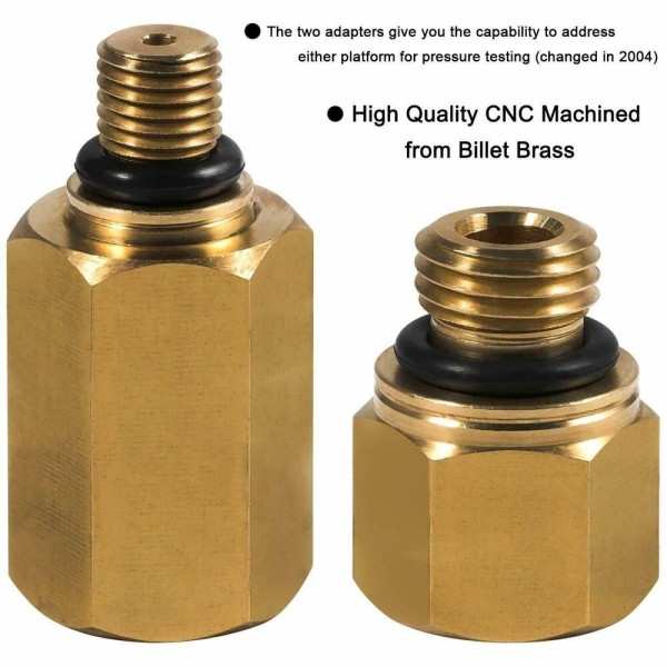 Unbranded 2x High Pressure Oil System Fuel Rail Adapter Leak