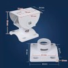 AKNPMHT Security Camera Mounting Bracket, Mounting Bracket, Pole Metal Security