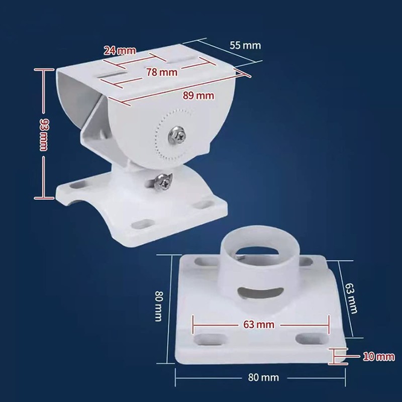 AKNPMHT Security Camera Mounting Bracket, Mounting Bracket, Pole Metal Security