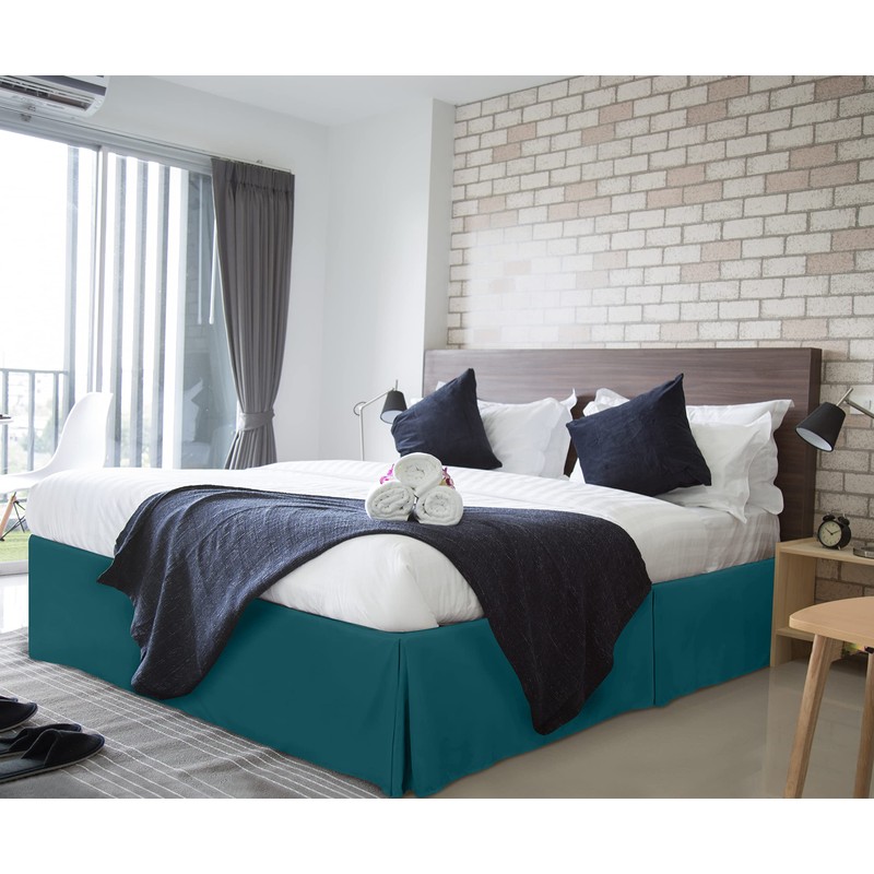 Utopia Bedding Base Valance Sheet Double- Soft Brushed Polyester-Microfibre -