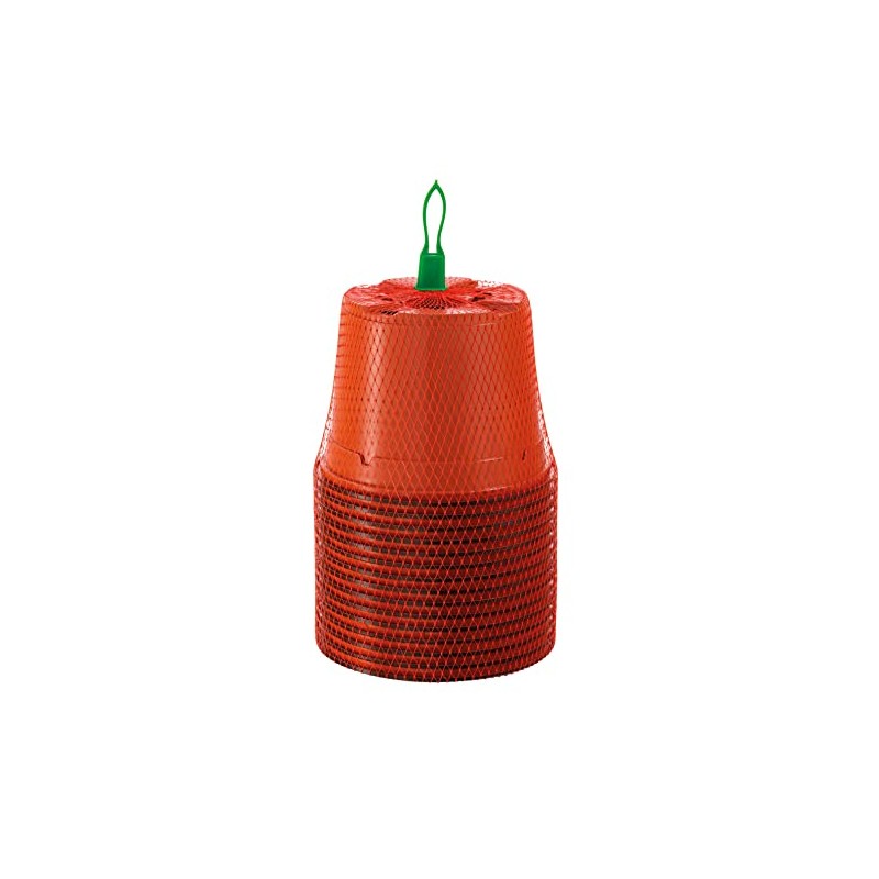 15 x Plastic Pots for Growing Romberg (13 cm)