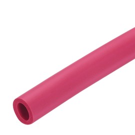 QUARKZMAN Pipe Insulation Foam Pipe Insulation Pipe 14 mm ID 22 mm (7/8 Inch) OD 20 Inch Heat Protection for Handle Support, Red