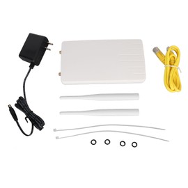 Outdoor 4G LTE CPE WiFi Router 150Mbps Waterproof Mobile WiFi Router with 2pcs Detachable Antennas 100‑240V US Plug