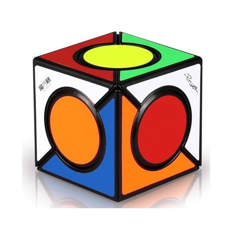 Kancharo Six Spot Cube (Comes with Convenient Storage Pouch) (Black)