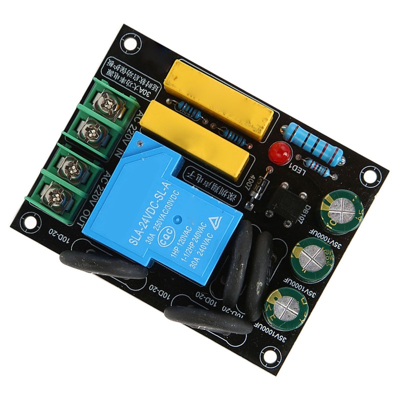 30A 6600W Soft Start Protection Module for Class A Amplifier