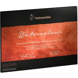 Hahnemühle The Collection Watercolor Block - Cold Press, 11.8" x 15.7", 300 lb, 10 Sheets