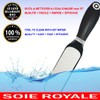 Silk Royale Professional Foot Care Accessories for Pedicure, Double-Sided, Washable,
