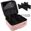 Samtour Makeup Case Travel Makeup Bag Makeup Train Case Cosmetic