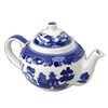Blue Willow Tea Pot 1L Ceramic Kitchen Serving Traditional English