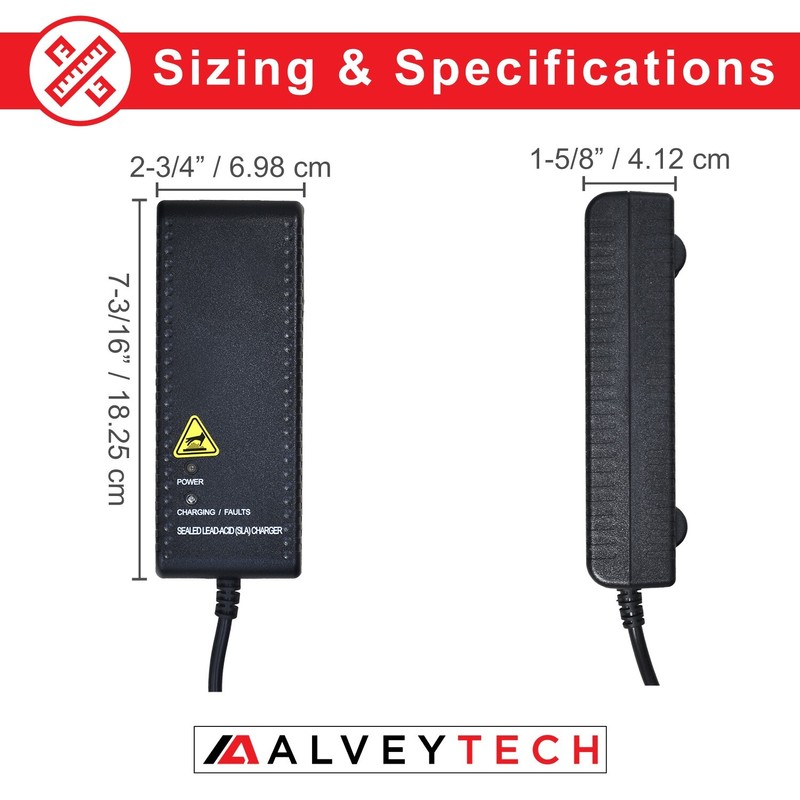 MSP 24 Volt 3.5 Amp Battery Charger with XLR Connector