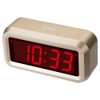 Timegyro Alarm Clock for Bedrooms, LED Digital Clock Battery Operated