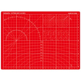 Doyusha Large Glass Cutting Mat Red Hobby Tool