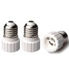 YKCGG E26/E27 to GU10 Adapter,GU10 Ceramic Socket Converters for GU10