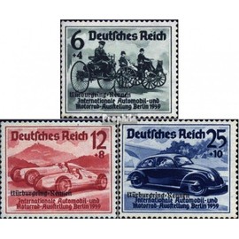 German Empire 695-697 (complete.issue.) fine used/cancelled 1939 Nurburgring Auto Racing (Stamps for collectors) Cars/road traffic