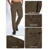 Yevtzl Men's Convertible Hiking Pants Quick Dry Cargo Pants for