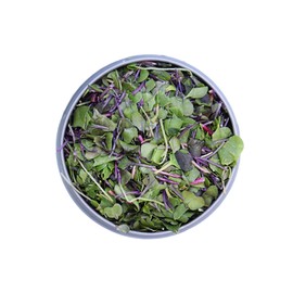 BeMicro Whole Food Microgreens - US grown, Small Batch, Nutritional Booster - Broccoli, Cabbage and Radish Microgreens - Nrf2 Activation, Cellular Health, and Vegetables for any Smoothie or Meal -5g