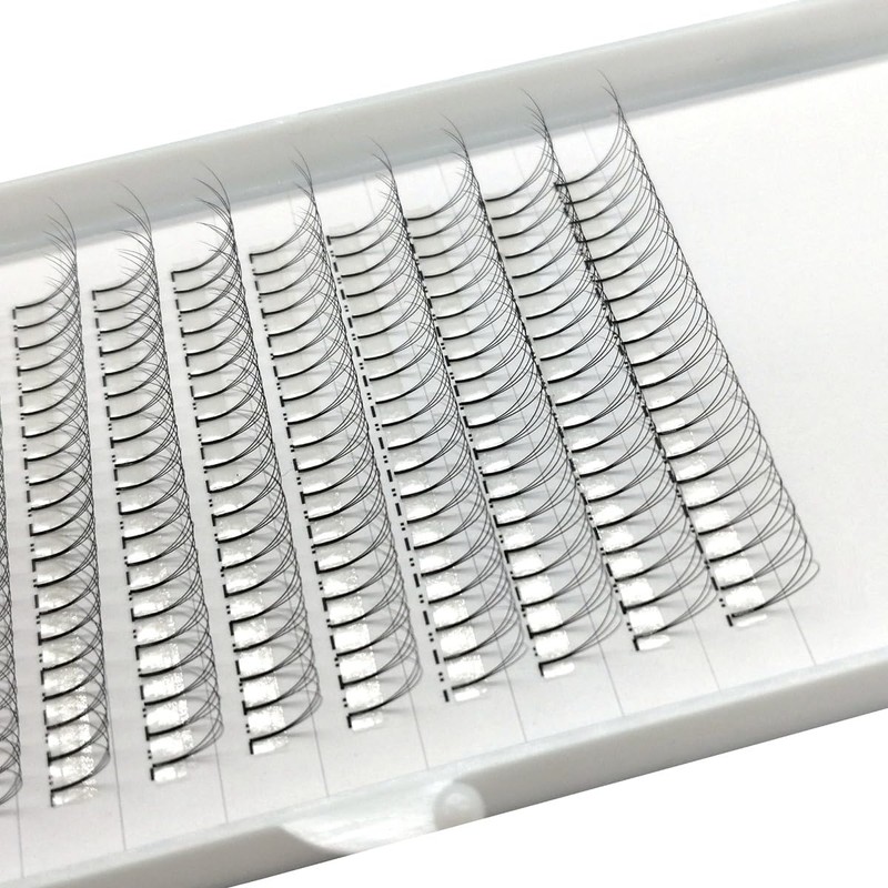 Natural Soft False Eyelash Extension, 3D, Premade Volume Lashes Extensions,