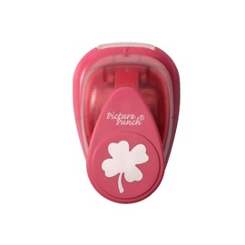 Vaessen Creative Craft Paper Punch Medium, Four Leaf Clover, for DIY Projects, Scrapbooking and Card Making, Multi-Colour, 7.3 x 5.3 x 5 cm