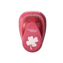 Vaessen Creative Craft Paper Punch Medium, Four Leaf Clover, for DIY Projects, Scrapbooking and Card Making, Multi-Colour, 7.3 x 5.3 x 5 cm