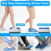 Blemoacha Shoe Covers Dispenser with 200pcs Disposable Shoe Covers Non