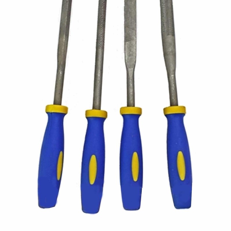 Dapetz ® 6" 150mm Small Warding Needle File Set 4