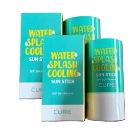 Kim Jeong-moon Aloe Cure Water Splash Cooling Sun Stick 23g (SPF50+) 2 packs / 김정문알로에 큐어 워터 스플래쉬 쿨링 선스틱 23g (SPF50+) 2개입
