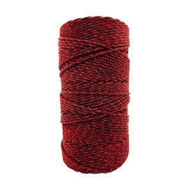 Twine by Design #36 3-Strand Twisted Rosary Twine - Excellent Quality Twine for Crafts, DIY Projects, Rosaries (Crimson)