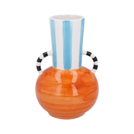 Gisela Graham Orange Modern Decorative Vase