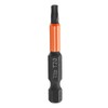HARFINGTON T20 Torx Head Screwdriver Bit 2" (50mm) Long 1/4"