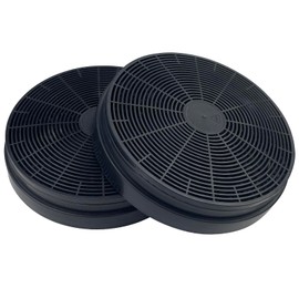 Dunkwckore 2 x Carbon Filters for Cooker Hoods, Carbon Filter, 175 mm Replacement Activated Carbon Filter, Filter Furhood Hood, Replacement Filter for Klarstein