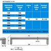 Furniture Handles Stainless Steel Oval Kitchen Handles Handles BA 128