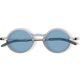 Always With You ThinOptics Blue Light Blocking Reading Glasses for Computers & Screens - Ultra Lightweight and Durable - Round Clear 2.5x