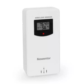 Newentor 뉴엔터 실내 무선 원격 센서 Q3/FJ3378 Q6용 온도 및 습도 측정기 Newenter Indoor Wireless Remote Sensor Q3/FJ3378 Q6 Temperature and Humidity Meter