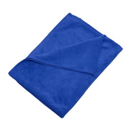 INFINAUTO Cleaning Cloths Towel,Car Drying Plush Cloth Absorbent Microfiber Blue,1pcs 420g/㎡ 60x160cm