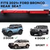 KSaAuto Rear Grab Handle Compaible with Ford Bronco 2021-2024 4