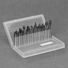 QWORK® 20 PCS Double Cut Rotary Burr Set - 1/8"