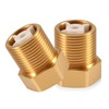 Pack of 2 3/4 Inch Brass Check Valve DN20 Thread