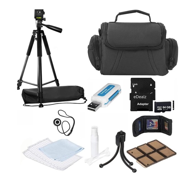 eDealz Camera Accessory Bundle Kit for Canon, Nikon, Sony, Panasonic