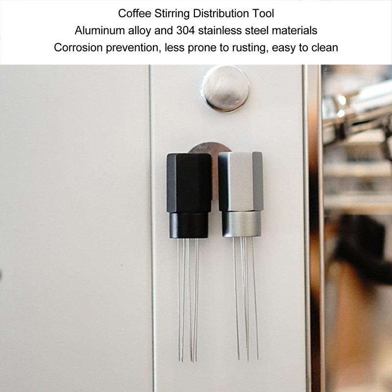 Coffee Distribution Tool Magnetic Absorption Needle Type Coffee Stirrer Distributor