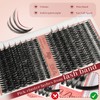 Higu clace DIY Eyelash Extensions, 320 Pieces 30D + 40D