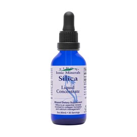Eidon Liquid Silica Mineral Concentrate - Silica Supplement for Hair, Skin and Nails, Drops to Support Collagen Production, Helps Manage Calcium, No Added Sugar - 2 oz