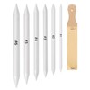 6Pcs Drawing Stumps,Blending Stumps and Tortillions Set, Art Blending Pencils