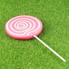 Gatuida 2Pcs Lollipop Prop, Large Candy Ornament, Synthetic Material, Fake