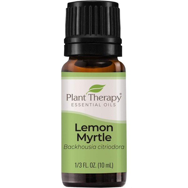 Plant Therapy Lemon Myrtle Essential Oil 10 mL (1/3 oz) 100% Pure, Undiluted, Therapeutic Grade