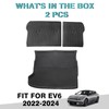 BestEvMod for EV6 Cargo Liner All Weather Trunk & Second