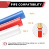 2-Pack Efield 3/4" X 3/4" X 1/2" Pex Reducing Tee