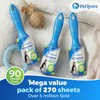 PetLovers Extra Sticky Lint Roller Value Set 270 Sheets for